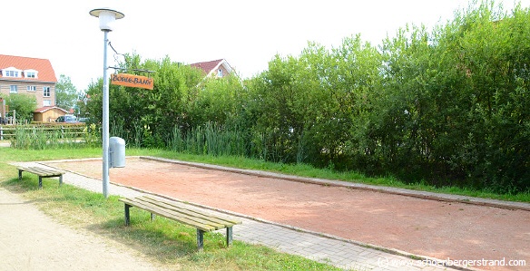 Boulebahn am Schönberger Strand