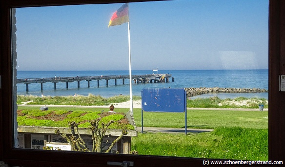 Meerblick aus der Ferienwohnung