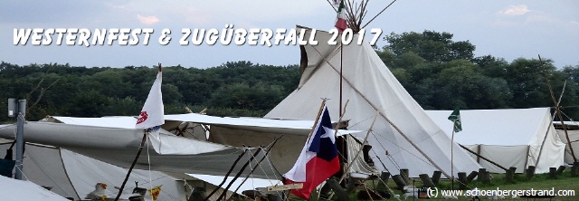 Westernfest und Zugüberfall 2017